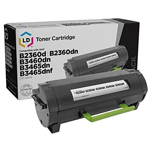  LD Products LD Compatible Toner Cartridge Replacement for Dell 331 9803 RGCN6 (Black)