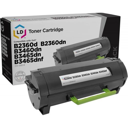  LD Products LD Compatible Toner Cartridge Replacement for Dell 331 9803 RGCN6 (Black)