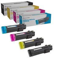 LD Products LD Compatible Toner Cartridge Replacement for Dell Laser H625 & H825 (Black, Cyan, Magenta, Yellow, 4 Pack)