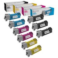 LD Products LD Compatible Toner Cartridge Replacement for Dell Color Laser 1320c High Yield (3 Black, 2 Cyan, 2 Magenta, 2 Yellow, 9 Pack)