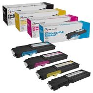 LD Products Compatible Toner Cartridge Replacements for Dell Color Laser C3760 C3765 Extra High Yield (331 8429 Black, 331 8432 Cyan, 331 8431 Magenta, 331 8430 Yellow, 4 Pack)