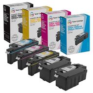 LD Products Compatible Toner Cartridge Replacement for Dell Color Laser C1760nw, C1765nf, C1765nfw, 1250C, 1350cnw, 1355cn, 1355cnw High Yield (2 Black, 1 Cyan, 1 Magenta, 1 Yellow