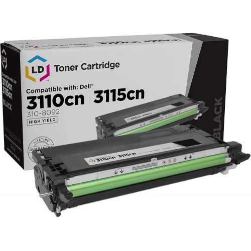  LD Products LD Remanufactured Toner Cartridge Replacement for Dell 310 8092 PF030 High Yield (Black)