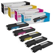 LD Products LD COMP Dell 593BCBC Black, 593BCBF Cyan, 593BCBE Magenta, 593 BCBD Yellow 5PK