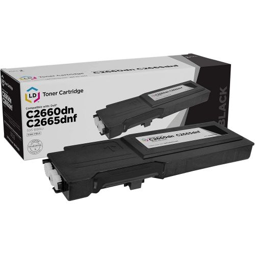  LD Products LD ⓒ Dell Compatible RD80W (67H2T) Black Extra High Yield Toner Cartridge Includes: 1 593 BBBU Black for use in Dell Color Laser C2660dn, and C2665dnf Printers