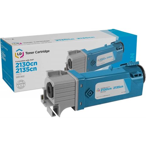  LD Products LD Compatible Toner Cartridge Replacement for Dell 330 1437 T107C High Yield (Cyan)