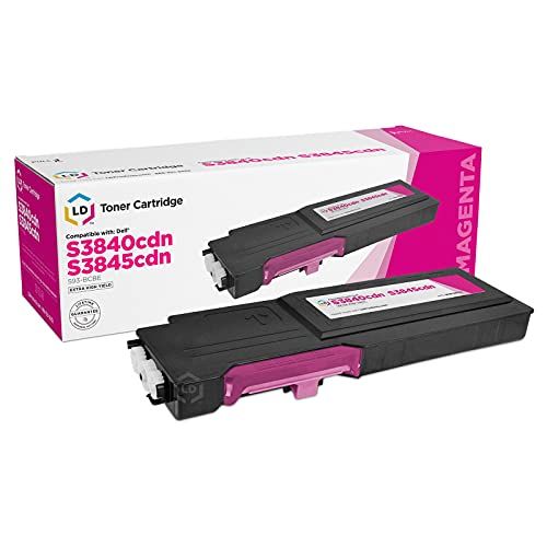  LD Products LD Compatible Toner Cartridge Replacement for Dell 593 BCBE C6DN5 Extra High Yield (Magenta)