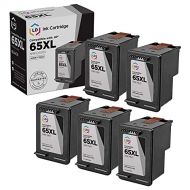 LD Products LD Remanufactured Ink Cartridge Replacement for HP 65XL N9K04AN High Yield (Black, 5-Pack)