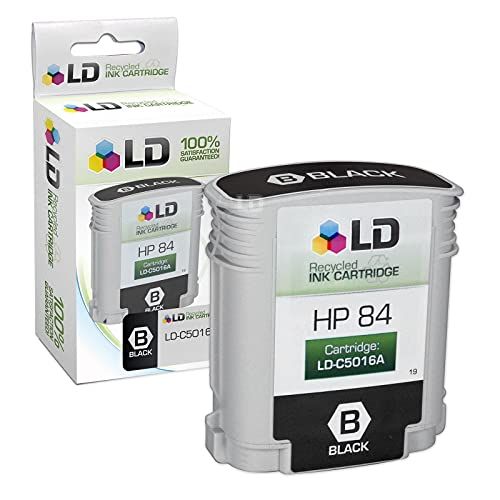  LD Products LD Remanufactured Ink Cartridge Replacement for HP 84 C5016A (Black)