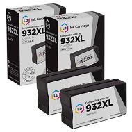 LD Products LD Compatible Ink Cartridge Replacement for HP 932XL CN053AN High Yield (Black, 2-Pack)