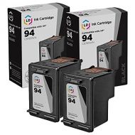 LD Products LD Remanufactured Ink Cartridge Replacement for HP 94 C8765WN (Black, 2-Pack)