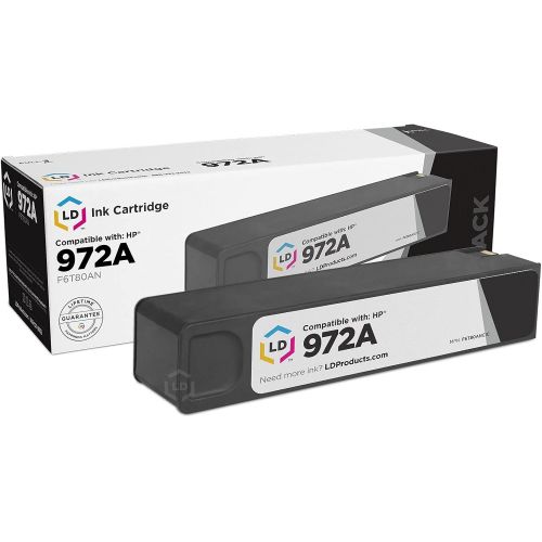  LD Products LD Compatible Ink Cartridge Replacement for HP 972A F6T80AN (Black)