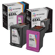 LD Products LD Remanufactured Ink Cartridge Replacements for HP 65XL High Yield (1 Black, 1 Color, 2-Pack)
