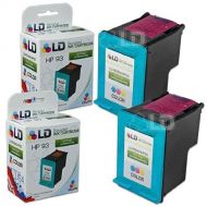 LD Products LD Remanufactured Replacement for HP 93 C9361WN (Color, 2-Pack)