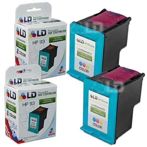  LD Products LD Remanufactured Replacement for HP 93 C9361WN (Color, 2-Pack)