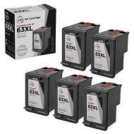 LD Products LD Remanufactured Ink Cartridge Replacement for HP 63XL F6U64AN High Yield (Black, 5-Pack)