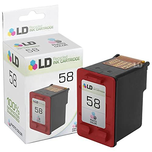  LD Products LD Remanufactured Ink Cartridge Replacement for HP 58 C6658AN (Photo Color)