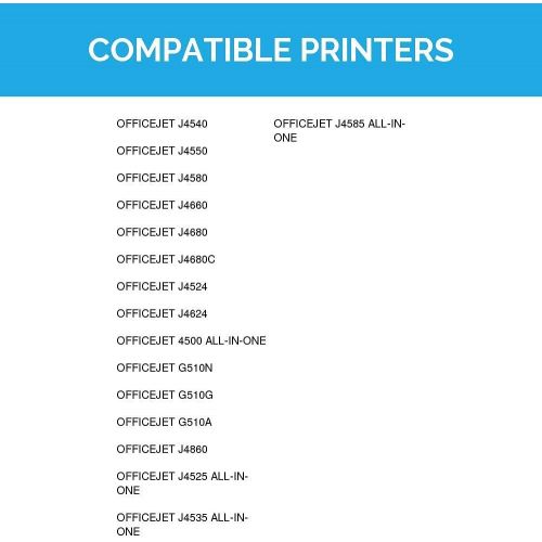  LD Products LD Remanufactured Ink Cartridge Replacement for HP 901XL & 901 High Yield (2 Black, 1 Color, 3-Pack)