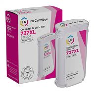 LD Products LD Remanufactured Ink Cartridge Replacement for HP 727XL B3P20A High Yield (Magenta)