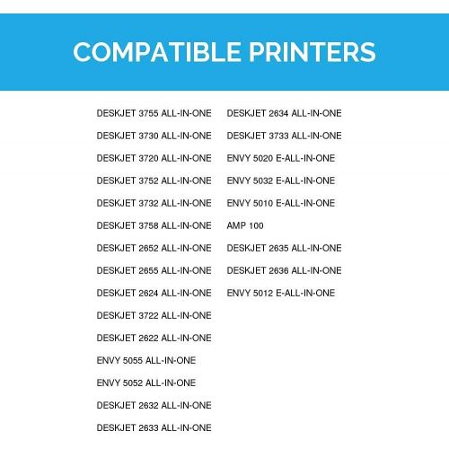  LD Products LD Remanufactured Ink Cartridge Replacement for HP 65XL N9K03AN High Yield (Color, 5-Pack)