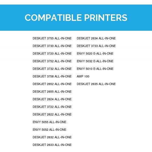  LD Products LD Remanufactured Ink Cartridge Replacement for HP 65XL N9K03AN High Yield (Color, 2-Pack)