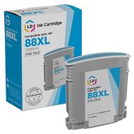 LD Products LD Remanufactured Ink Cartridge Replacement for HP 88XL C9391AN High Yield (Cyan)