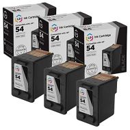 LD Products LD Remanufactured Ink Cartridge Replacement for HP 54 CB334AN High Yield (Black, 3-Pack)