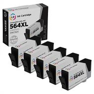 LD Products LD Compatible Ink Cartridge Replacement for HP 564XL CN684WN High Yield (Black, 5-Pack)