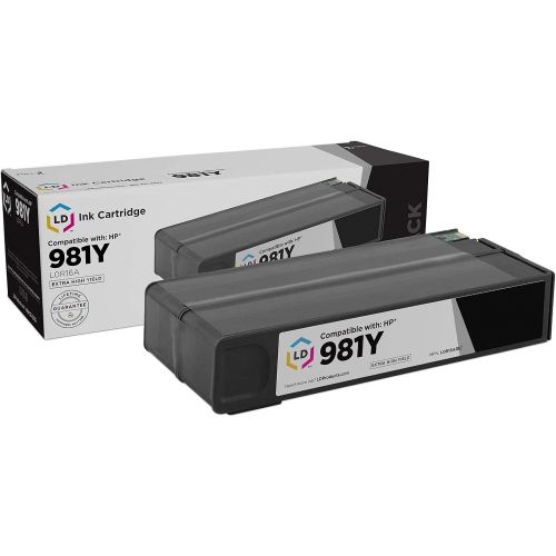  LD Products LD Remanufactured Ink Cartridge Replacement for HP 981Y L0R16A Extra High Yield (Black)