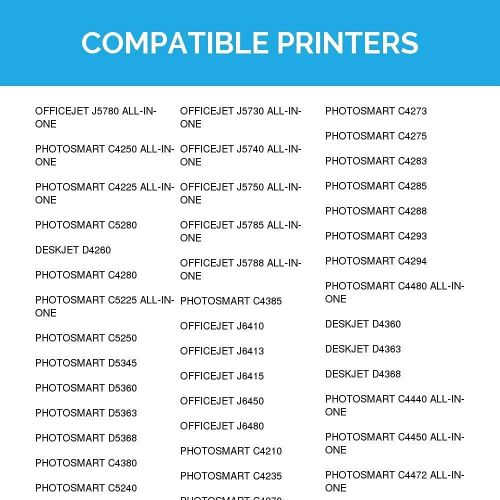  LD Products LD Remanufactured Ink Cartridge Replacements for HP 74XL & HP 75XL High Yield (1 Black, 1 Tri-Color, 2-Pack)