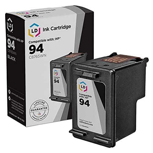  LD Products LD Remanufactured Ink Cartridge Replacement for HP 94 C8765WN (Black)