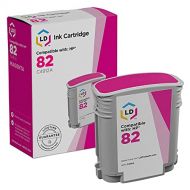 LD Products LD Remanufactured Ink Cartridge Replacement for HP 82 C4912A (Magenta)