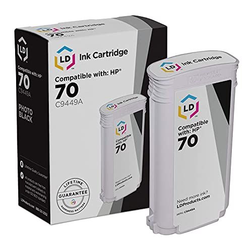  LD Products LD Remanufactured Ink Cartridge Replacement for HP 70 C9449A (Photo Black)