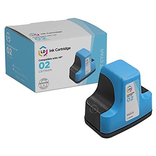  LD Products LD ⓒ Remanufactured Replacement Ink Cartridge for Hewlett Packard C8774WN (HP 02) Light Cyan