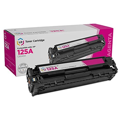  LD Products LD Remanufactured Toner Cartridge Replacement for HP 125A CB543A (Magenta)