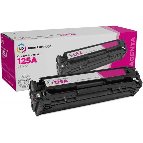  LD Products LD Remanufactured Toner Cartridge Replacement for HP 125A CB543A (Magenta)