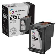 LD Products Remanufactured Ink Cartridge Replacement for HP 63XL F6U64AN High Yield (Black) for use in HP Deskjet 1110, 1111, 1112, 2130, 2131, 2132, 2133, 2134, 2136, 3630, 3631,