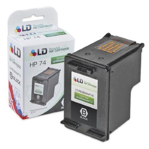  LD Products LD Remanufactured Ink Cartridge Replacement for HP 74 CB335WN (Black)
