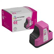 LD Products LD Remanufactured Ink Cartridge Replacement for HP 02 C8772WN (Magenta)
