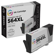 LD Products LD Compatible Ink Cartridge Replacement for HP 564XL CB322WN High Yield (Photo Black)