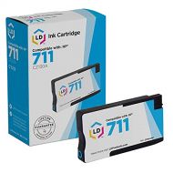 LD Products LD Remanufactured Ink Cartridge Replacement for HP 711 CZ130A (Cyan)