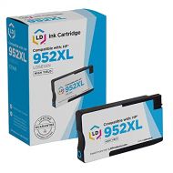 LD Products Compatible Ink Cartridge Replacement for HP 952XL 952 XL L0S61AN High Yield (Cyan)
