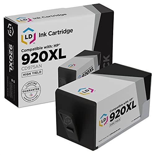  LD Products LD Compatible Ink Cartridge Replacement for HP 920XL CD975AN High Yield (Black)