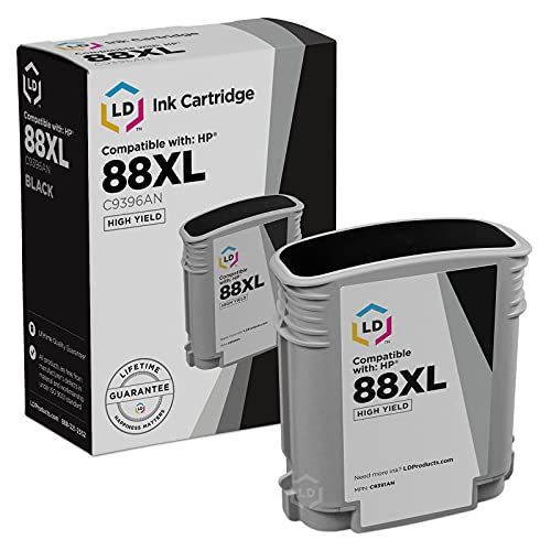  LD Products LD Remanufactured Ink Cartridge Replacement for HP 88XL C9396AN High Yield (Black)