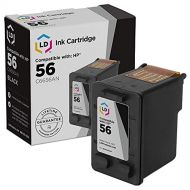 LD Products LD Remanufactured Ink Cartridge Replacement for HP 56 C6656AN (Black)