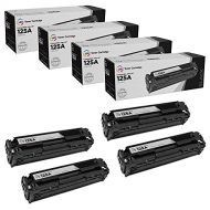 LD Products LD Remanufactured Toner Cartridge Replacement for HP 125A CB540A (Black, 4-Pack)