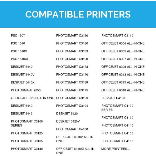  LD Products LD Remanufactured Ink Cartridge Replacements for HP 92 & HP 93 (2 Black, 2 Color, 4-Pack)