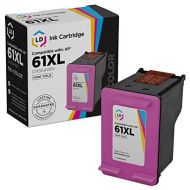 LD Products LD Remanufactured Ink Cartridge Replacement for HP 61XL CH564WN High Yield (Color)