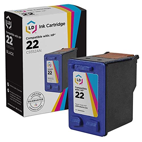  LD Products LD Remanufactured Ink Cartridge Printer Replacement for HP 22 C9352AN (Color)
