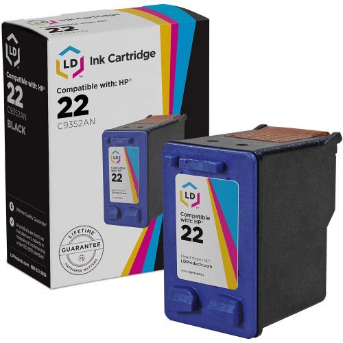  LD Products LD Remanufactured Ink Cartridge Printer Replacement for HP 22 C9352AN (Color)